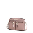 thumbnail image 1 of MKF Collection Zoely Vegan Leather Women's Crossbody Bag by Mia K., Mauve Blush, 1 of 12