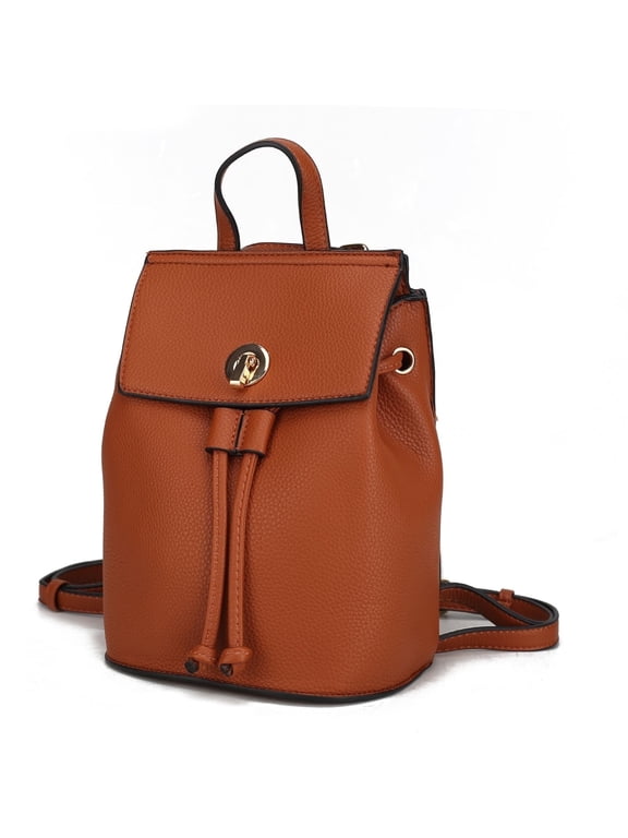 Serafina Backpack Vegan Leather Women’s Daypack Handbag by Mia K