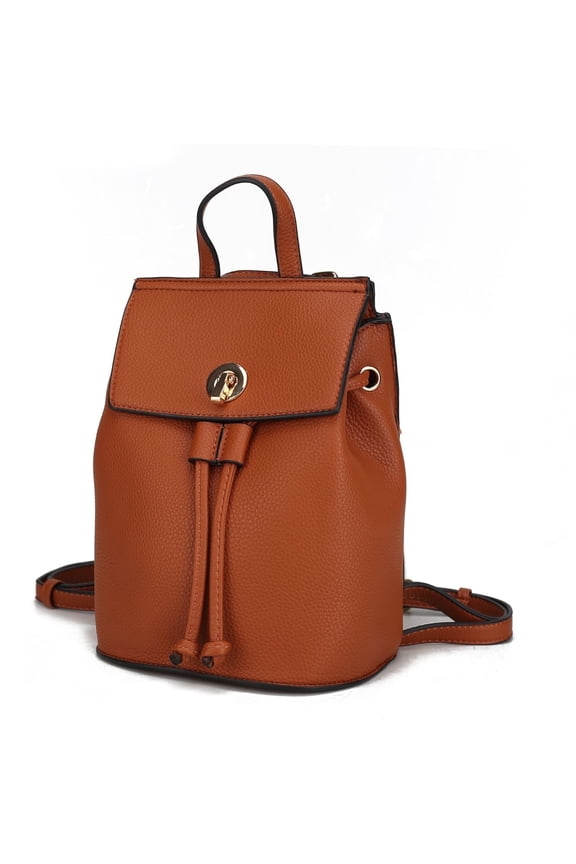 Serafina Backpack Vegan Leather Women’s Daypack Handbag by Mia K