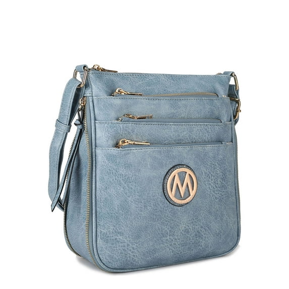 MKF Collection by Mia K. Salome Expandable Multi-Compartment Crossbody