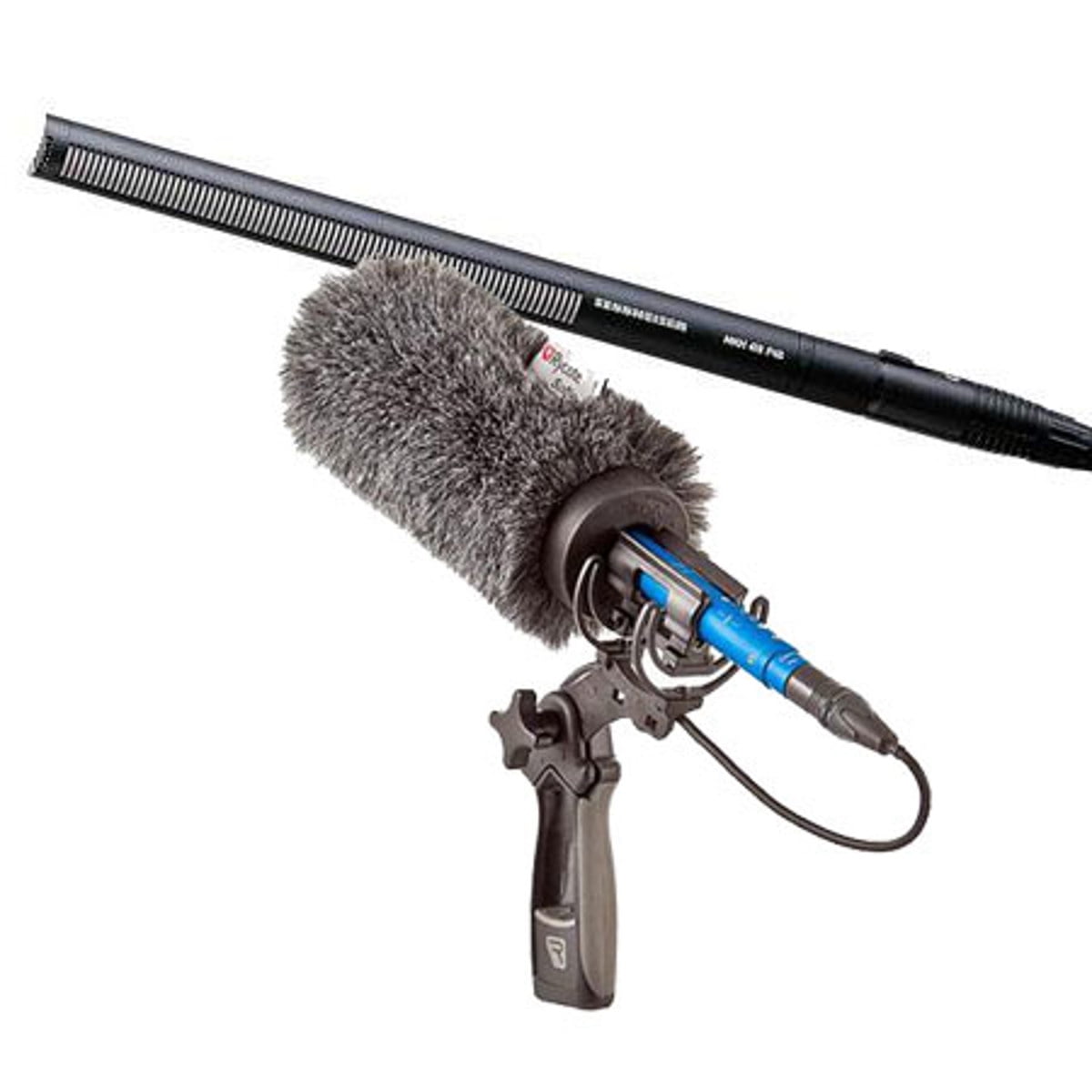 Sennheiser MKH-416 Short Interference Tube Microphone with Rycote