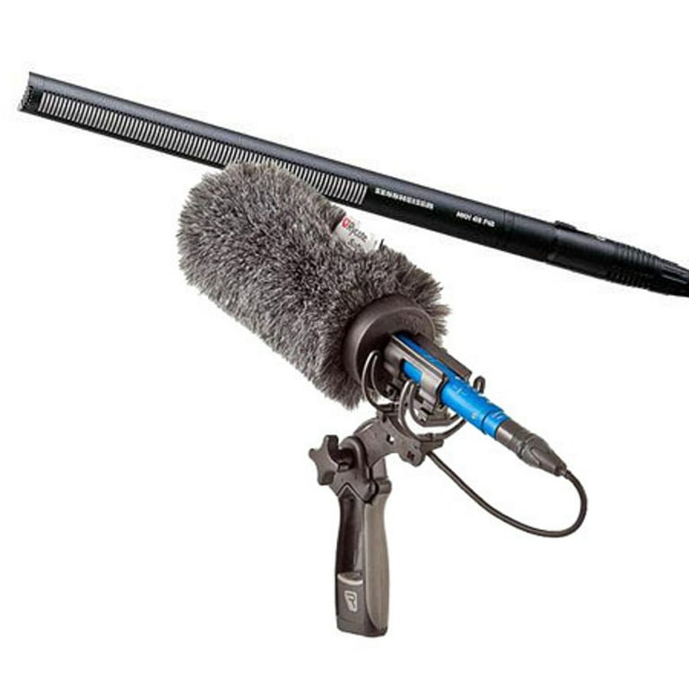 miiiiih Sennheiser MKH-416 Short Interference Tube Microphone with Rycote