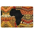 thumbnail image 1 of MKHERT Abstract Africa Map on Ethnic Background Doormat Rug Home Decor Floor Mat Bath Mat 23.6x15.7 inch, 1 of 3