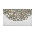 thumbnail image 1 of MKHERT Abstract Circle Floral Ornamental Pattern Doormat Rug Home Decor Floor Mat Bath Mat 30x18 inch, 1 of 3