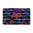 thumbnail image 1 of MKHERT Abstract Floral Pattern with Red Poppies and Blue Cornflowers Doormat Rug Home Decor Floor Mat Bath Mat 30x18 inch, 1 of 3