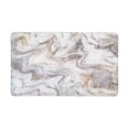 thumbnail image 1 of MKHERT Abstract Luxurious White Golden Marble Stone Wall Tile Doormat Rug Home Decor Floor Mat Bath Mat 30x18 inch, 1 of 3