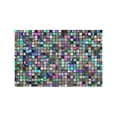 thumbnail image 1 of MKHERT Abstract Mosaic Ceramic Seamless Texture Placemats Table Mats for Dining Room Kitchen Table Decoration 12x18 inch,Set of 4, 1 of 4
