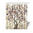 thumbnail image 1 of MKHERT Abstract Tree of Life Art House Decor Shower Curtain for Bathroom Decorative Fabric Bath Curtain Set 60x72 inch, 1 of 1