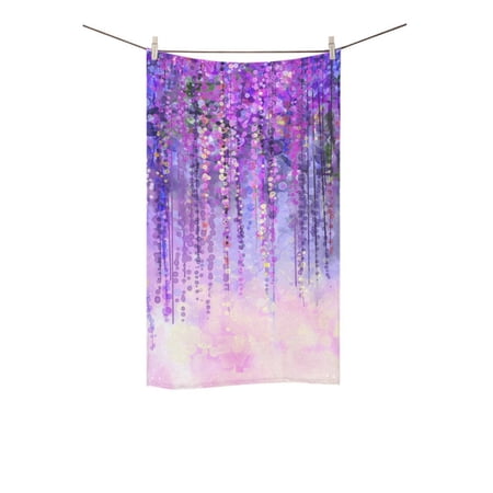 MKHERT Abstract violet Bath Towel Hand Towel Shower Towel Washcloth 16x28 inch