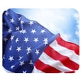 thumbnail image 1 of MKHERT American Flag National Flag Rectangle Mousepad Mat For Mouse Mice Size 9.84x7.87 inches, 1 of 1