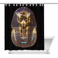 thumbnail image 1 of MKHERT Ancient Egypt Funerary Mask of Tutankhamun Home Decor Waterproof Polyester Bathroom Shower Curtain Bath 60x72 inch, 1 of 1