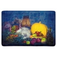 thumbnail image 1 of MKHERT Angora Rabbits with Thanksgiving Day Autumn Vegetables Fruit Pumpkin Doormat Rug Home Decor Floor Mat Bath Mat 23.6x15.7 inch, 1 of 3