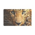 thumbnail image 1 of MKHERT Angry Leopard Funny Animal Doormat Rug Home Decor Floor Mat Bath Mat 30x18 inch, 1 of 3