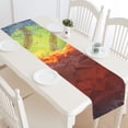 thumbnail image 1 of MKHERT Baseball Ball on Fire And Water Table Runner for Wedding Party Banquet Decoration 14x72 inch, 1 of 3