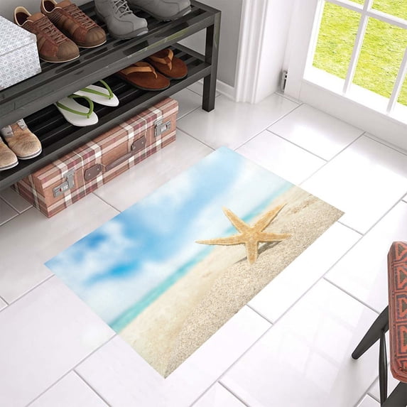 MKHERT Beach Doormat Rug Home Decor Floor Mat Bath Mat 23.6x15.7 inch