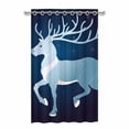 thumbnail image 1 of MKHERT Beautiful Deer Blackout Window Curtain Drapes Bedroom Living Room Kitchen Curtains 52x84 inch, 1 of 2