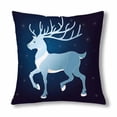 thumbnail image 1 of MKHERT Beautiful Deer Throw Pillowcase Pillow Cover Cushion Couver 18x18 inch, 1 of 2