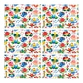 thumbnail image 1 of MKHERT Beautiful Floral Seamless with Natural Birds Art Placemats Table Mats for Dining Room Kitchen Table Decoration 12x18 inch,Set of 6, 1 of 4