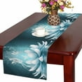 thumbnail image 1 of MKHERT Beautiful Lotus Flower with Butterfly Spiritual Meditation Yoga Table Runner for Office Kitchen Dining Wedding Party Banquet 16x72 Inch, 1 of 2