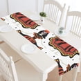 thumbnail image 1 of MKHERT Beautiful Skull Girl Table Runner for Kitchen Wedding Party Home Decor 14x72 inch, 1 of 4