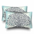 thumbnail image 1 of MKHERT Beautiful Tree Of Life Pillowcase Pillow Protector Cushion Cover 20x30 inch,Set of 2, 1 of 2