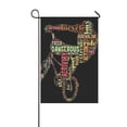 thumbnail image 1 of MKHERT Bicycle Garden Flag Outdoor Flag 12x18 inch, 1 of 1