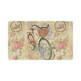thumbnail image 1 of MKHERT Bicycle Vintage Newspaper Background Doormat Rug Home Decor Floor Mat Bath Mat 30x18 inch, 1 of 3