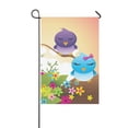 thumbnail image 1 of MKHERT Birds In Love Valentines Day Garden Flag Banner Decorative Flag for Wedding Party Yard Home Outdoor Decor 12x18 inch, 1 of 3