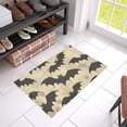 thumbnail image 1 of MKHERT Black Bats Doormat Indoor/Outdoor/Front Door/Bathroom Mats 30x18 inch, 1 of 3