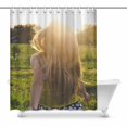 thumbnail image 1 of MKHERT Blonde Shower Curtain Bath Curtain Waterproof fabric Polyester Curtains 60x72 inch, 1 of 1