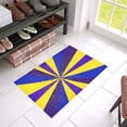 thumbnail image 1 of MKHERT Blue And Purple Rays Doormat Rug Home Decor Floor Mat Bath Mat 23.6x15.7 inch, 1 of 3