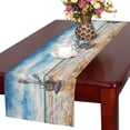 thumbnail image 1 of MKHERT Boat on Tropical Summer Beach Thailand Table Runner for Office Kitchen Dining Wedding Party Banquet 16x72 Inch, 1 of 2