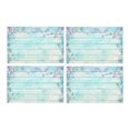 thumbnail image 1 of MKHERT Boho Style Blue Wood with Arrows Placemats Table Mats for Dining Room Kitchen Table Decoration 12x18 inch,Set of 4, 1 of 4
