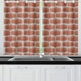 thumbnail image 1 of MKHERT Brick Wall Window Curtain Kitchen Curtain 26x39 inch,Two Piece, 1 of 3