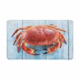 thumbnail image 1 of MKHERT Brown Crab on Blue Wooden Table Doormat Rug Home Decor Floor Mat Bath Mat 30x18 inch, 1 of 3