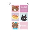 thumbnail image 1 of MKHERT Cartoon Doodle Garden Flag Outdoor Flag 12x18 inch, 1 of 1