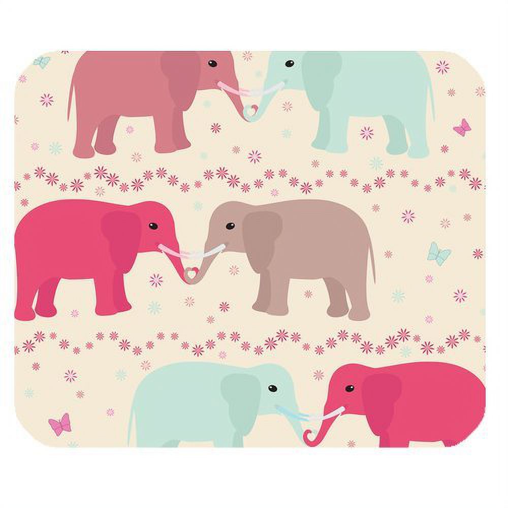 MKHERT Cartoon Drawing Elephant Rectangle Mousepad Mat For Mouse Mice Size 9.84x7.87 inches - image 1 of 1