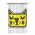 thumbnail image 1 of MKHERT Cat Blackout Window Curtain Drapes Bedroom Living Room Kitchen Curtains 52x84 inch, 1 of 2