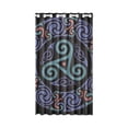 thumbnail image 1 of MKHERT Celtic Mandala Window Curtain Living Room,Bedroom Window Drapes 52x84 inch, 1 of 3