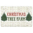 thumbnail image 1 of MKHERT Christmas Tree Farm Grunge Doormat Rug Home Decor Floor Mat Bath Mat 23.6x15.7 inch, 1 of 3