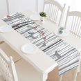 thumbnail image 1 of MKHERT Christmas Tree in The Forest Table Runner for Office Kitchen Dining Room Wedding Party 16x72 inch, 1 of 4