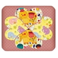 thumbnail image 1 of MKHERT Clover with Happy Elephant Rectangle Mousepad Mat For Mouse Mice Size 9.84x7.87 inches, 1 of 1