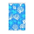 thumbnail image 1 of MKHERT Color Corals Window Curtain Living Room,Bedroom Window Drapes 52x84 inch, 1 of 3
