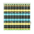 thumbnail image 1 of MKHERT Colored Stripes Bright Triba Shower Curtain Home Decor Bathroom Shower Curtain 66x72 inch, 1 of 1