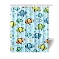 thumbnail image 1 of MKHERT Colorful Fish Polyester Fabric Bathroom Shower Curtain 60x72 inch, 1 of 1