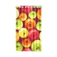 thumbnail image 1 of MKHERT Colorful Fruit Apples Window Curtain Living Room,Bedroom Window Drapes 52x84 inch, 1 of 3
