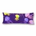 thumbnail image 1 of MKHERT Colorful Jellyfish Body Pillow Pillowcase Pillow Protector Cushion Cover 20x60 Inch, 1 of 2