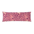 thumbnail image 1 of MKHERT Colorful Leopard Print Body Pillow Pillowcase Pillow Protector Cushion Cover 20x60 Inch, 1 of 2