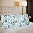 thumbnail image 1 of MKHERT Colorful Marine Shells Pillowcase Pillow Protector Cushion Cover 20x30 inch,Set of 2, 1 of 3