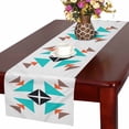 thumbnail image 1 of MKHERT Colorful Pattern Table Runner for Kitchen Wedding Party Home Decor 16x72 inch, 1 of 2